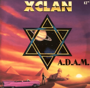 X-Clan ‎- A.D.A.M./F.T.P. (12") (VG/VG)