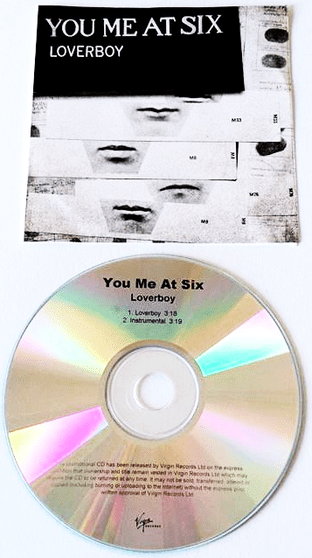 You Me At Six - Loverboy (CD Single) (Promo) (VG-/VG)