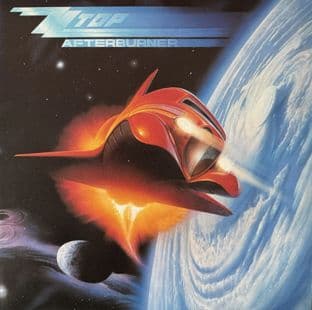ZZ Top - Afterburner (Japan LP) (EX/EX)