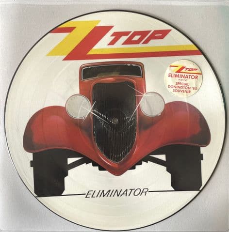 ZZ Top ‎- Eliminator (LP) (Picture Disc) (EX-/NM) (1)