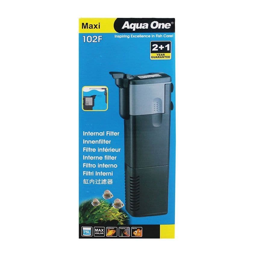 Aqua One Maxi 102F Internal Aquarium Filter