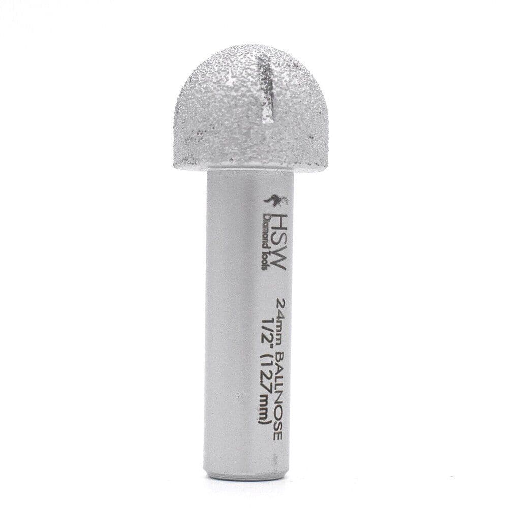 24mm VB Diamond Ballnose (Flute) - 12.7mm Shank