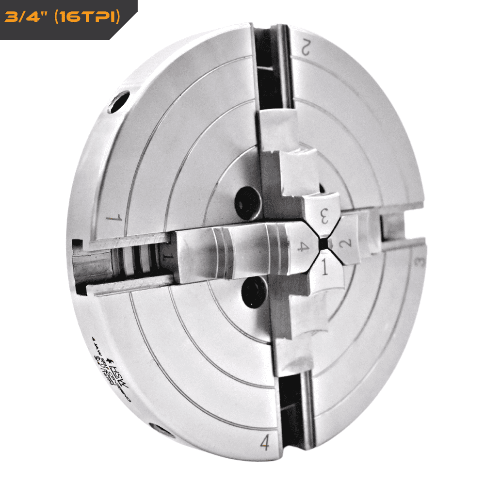 4 Jaw 150mm (6") Precision Self Centring Lathe Chuck