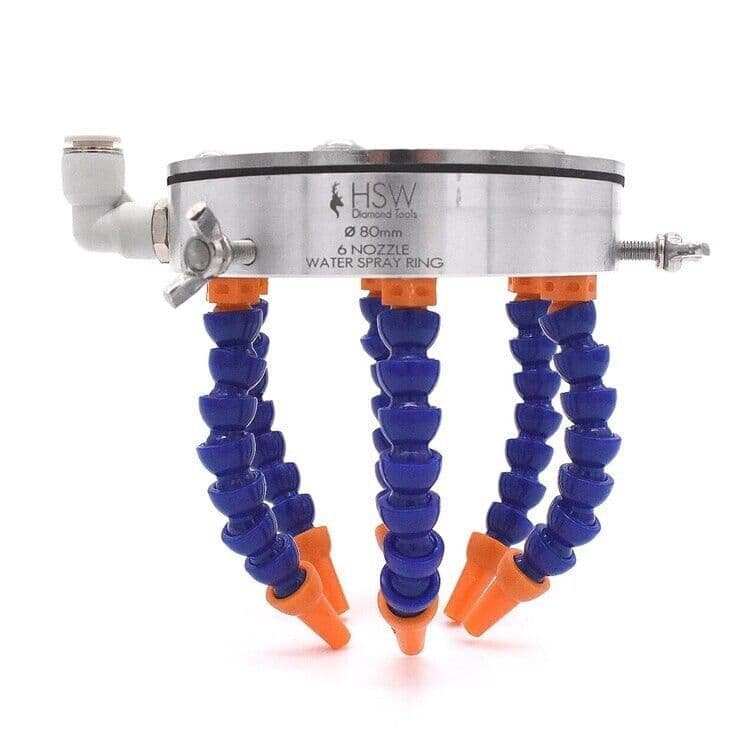 80mm CNC Adjustable Water Nozzle Ring