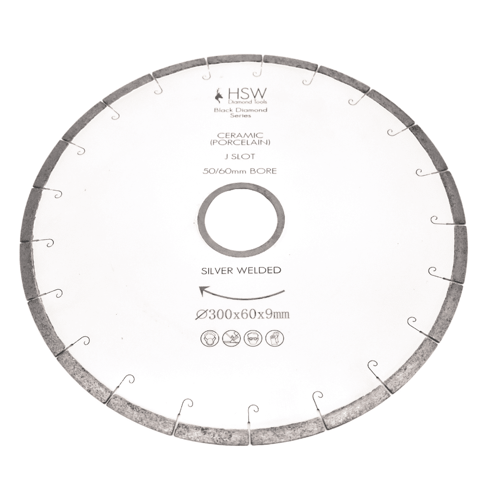 Ceramic BDS J Slot Bridge Saw Blades - SD Segment