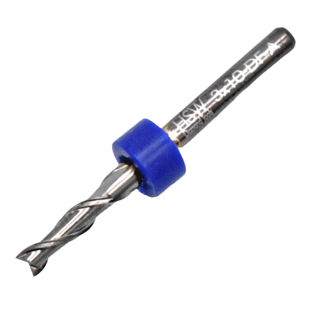 Double Flute Spiral Aluminium End Mill CNC Bits