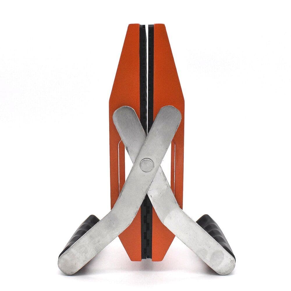 Double Handed Stone Scissor Carry Clamp