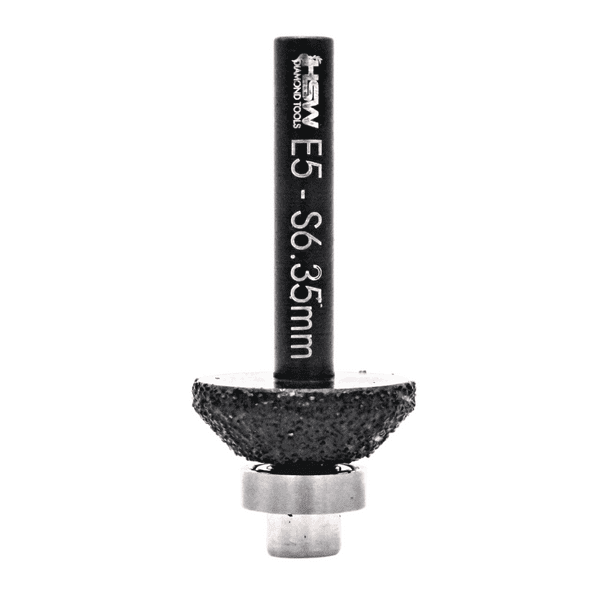 E - Bevel BDS VB Diamond Profile Bit (Bearing) - 6.35mm (1/4