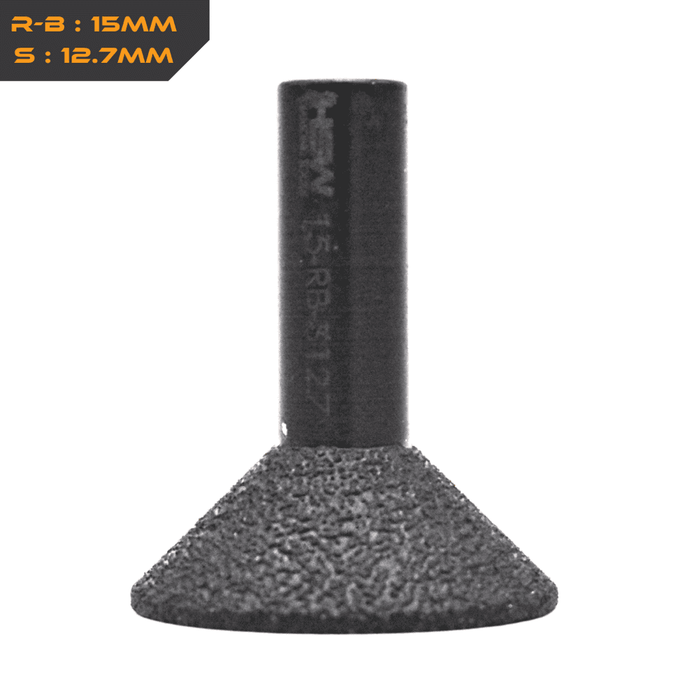 E - Bevel (Reversed) - VB Diamond Profile Bit - 12.7mm (1.2")