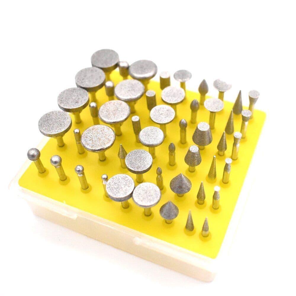 Electroplated Diamond Polishing Burrs - Box of 50