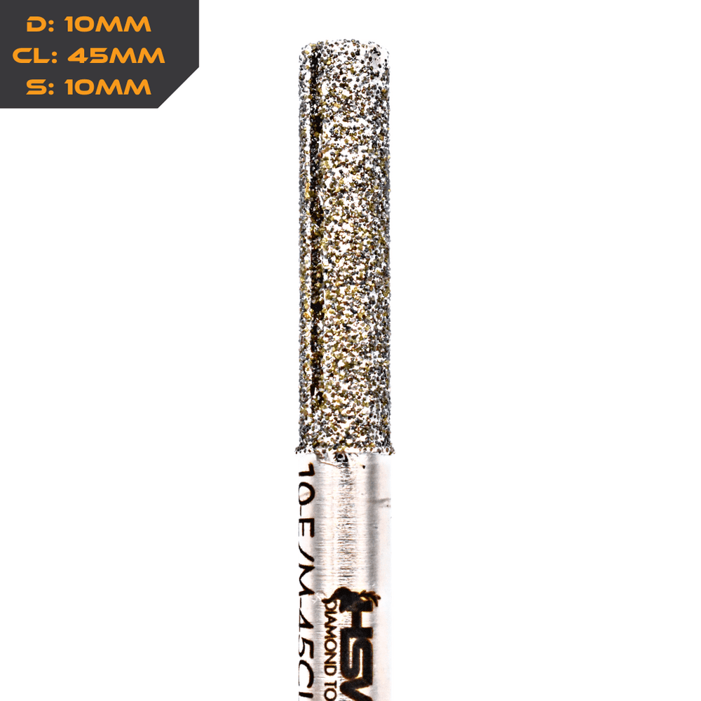 EP/VB Diamond Finger Bit - Internal Water Feed