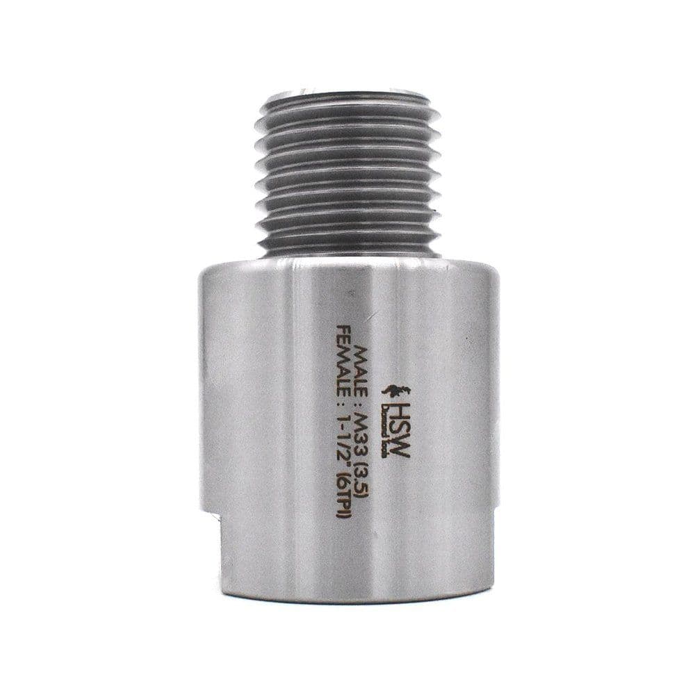 Female : 1-1/2" (6TPI) - Lathe Thread Adaptors