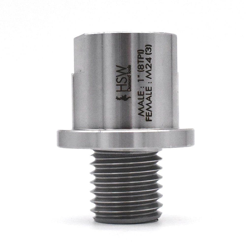 Female : M24 (3) - Lathe Thread Adaptors