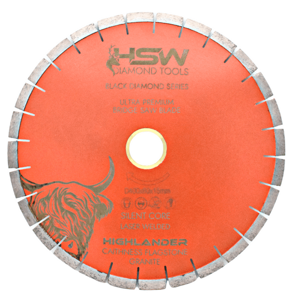 Flagstone & Granite BDS Silent Core Bridge Saw Blades - SD Segment