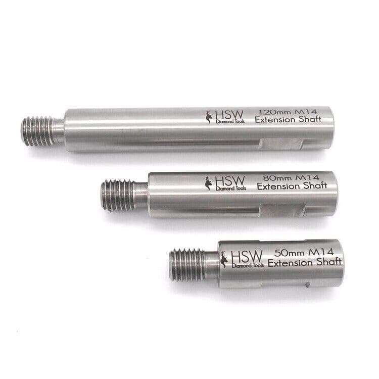 M14 Stainless Steel Extension Polishing Shafts