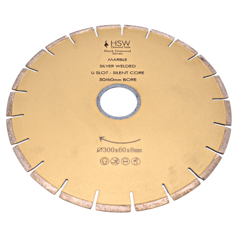 Marble BDS Silent Core Bridge Saw Diamond Blade - SD Segment