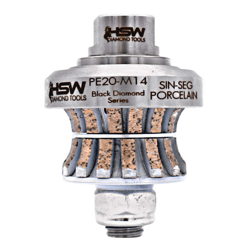 PE - Narrow Bullnose Sintered Diamond Profile Bit - M14