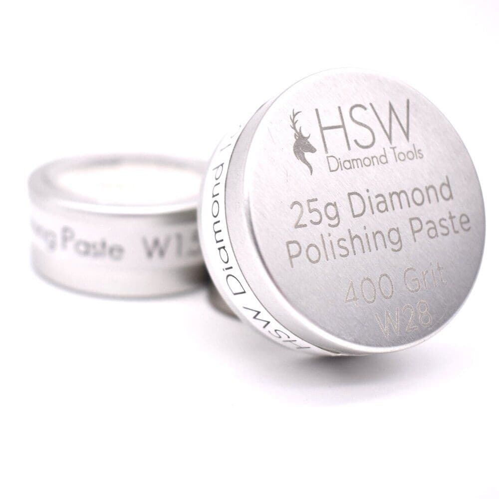 Premium Diamond Polishing Paste - 25g Aluminium Tubs