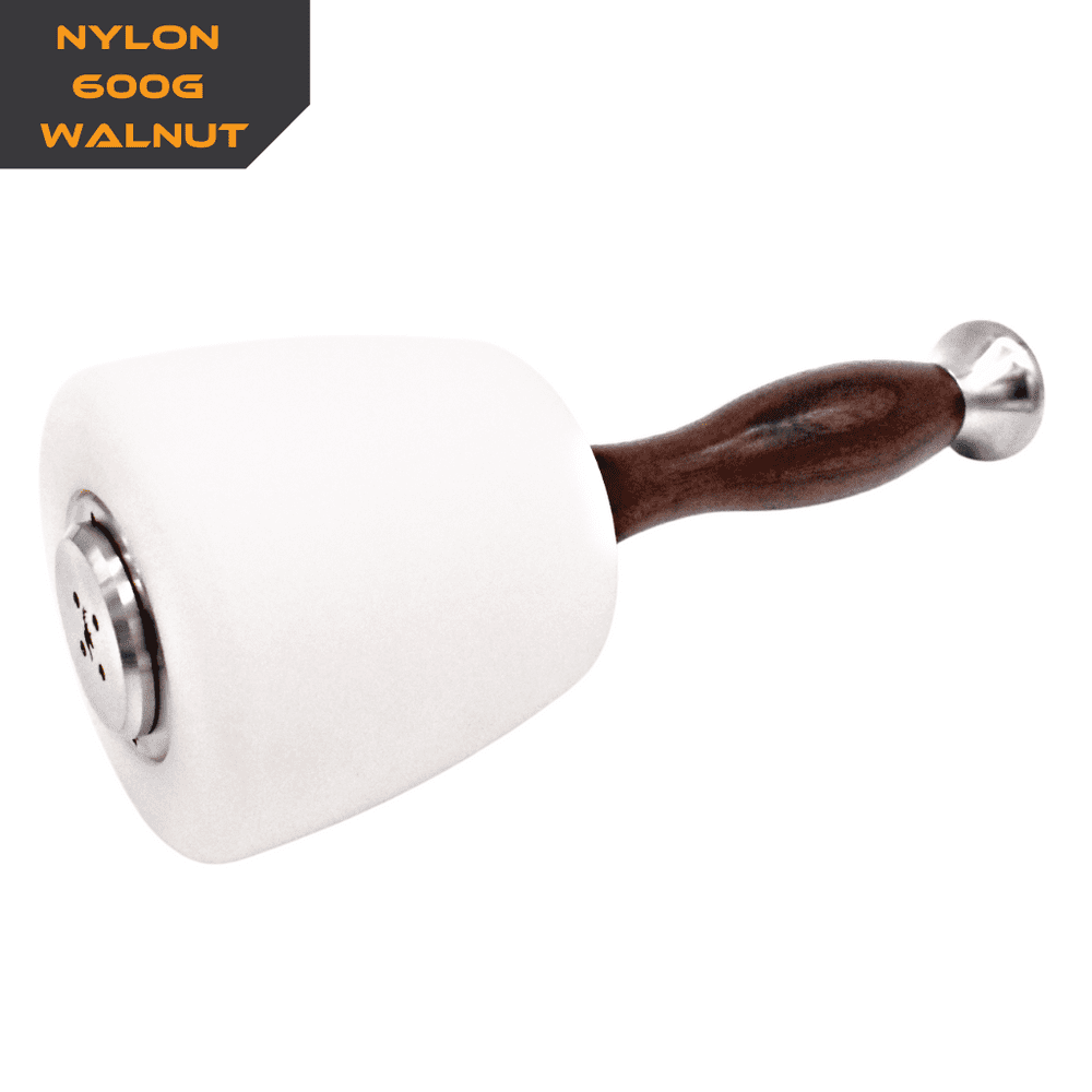 Premium Stone Carvers Mallet - Nylon & Black Walnut