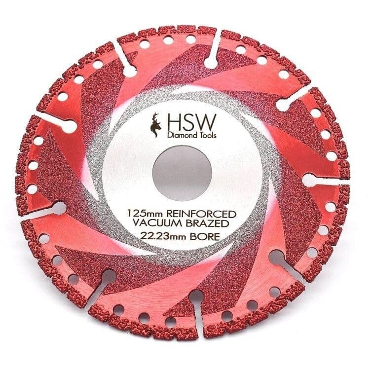 Rescue Reinforced Vacuum Brazed Diamond Blade