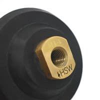 Rubber Backing Pads - Hoop & Loop  - M14