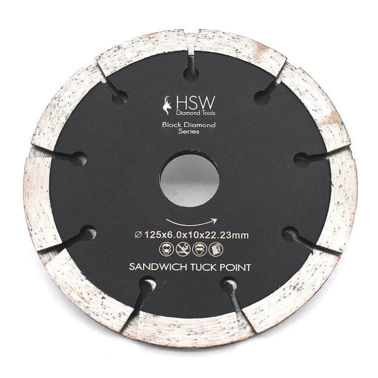 Sandwich Tuck Point Diamond Blade - 22.23mm