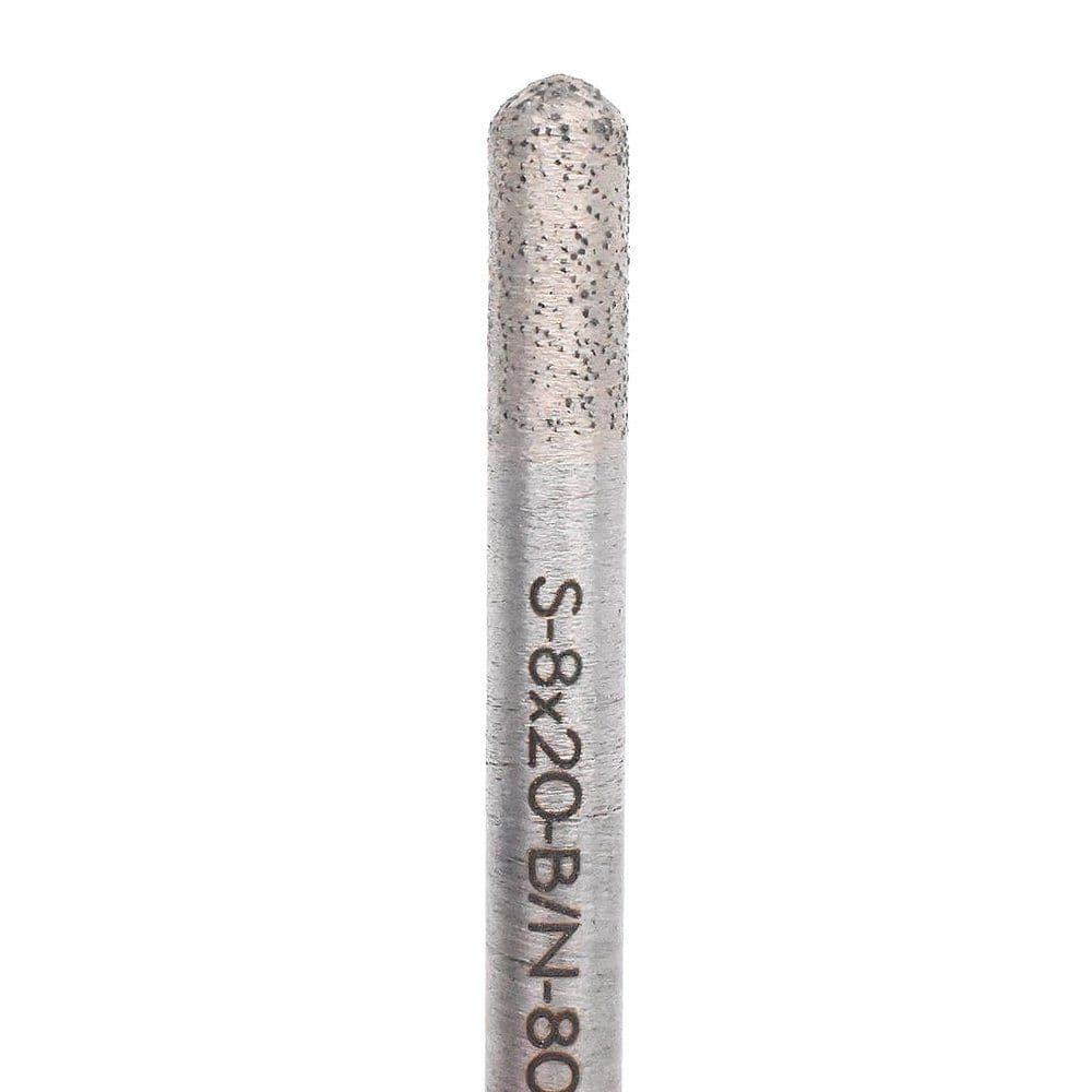 Sintered Diamond Ballnose - 8mm Shank