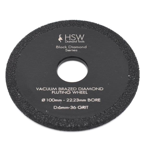 Vacuum Brazed Diamond Fluting Wheel