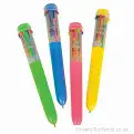 Bulk Buy | 10 Colour Pen (14cm) | Wholesale Stationery UK