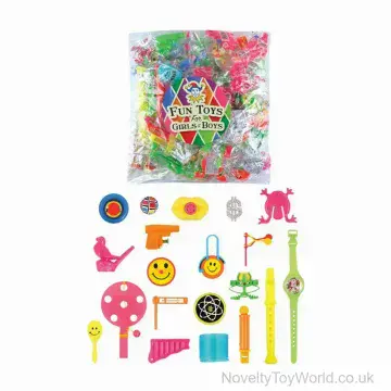100 Piece Small Novelty Toy Assortment