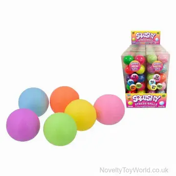12 Pack Sensory Stress Balls (4cm)