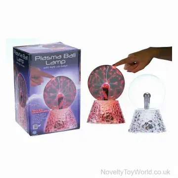 13cm Electric Plasma Ball Lamp - Touch Activated