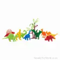 18 Piece Mini Dinosaur Figure Play Pack | Wholesale Dino Toys