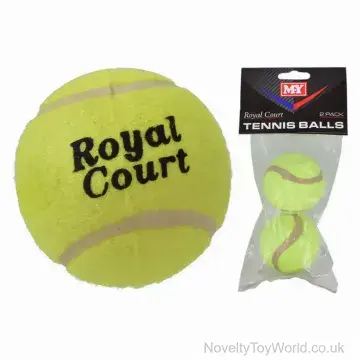 2 Pack Royal Court Tennis Balls - Sports Supplies