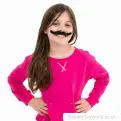 Wholesale | 3 Black Stick on Fancy Dress Party Moustaches