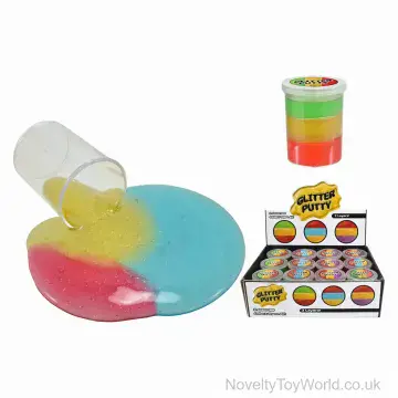 3 Colour Glitter Putty (120g)