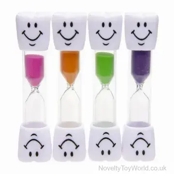 3 Minute Sand Timer For Brushing Teeth (9.5cm)