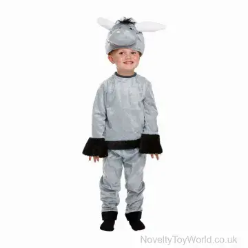3 Piece Donkey Fancy Dress Costume - Toddler Size (Age 3)