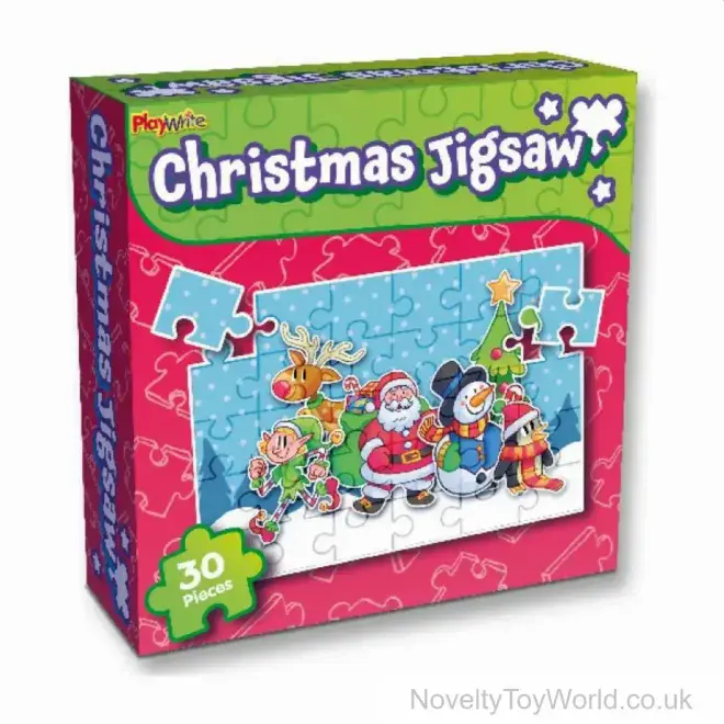 30 Piece Christmas Jigsaw For Kids - Boxed | Wholesale Toys & Games UK