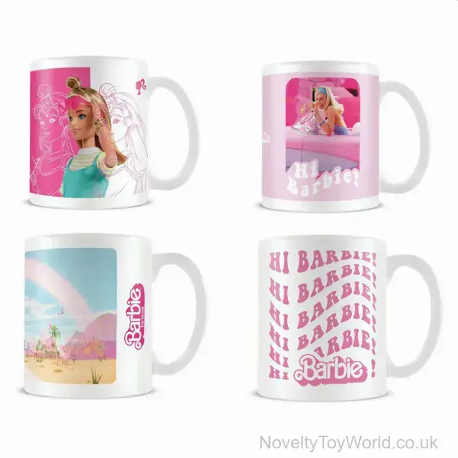 325ml Barbie The Movie Licensed Mug - 4 Assorted | Wholesale Gifts
