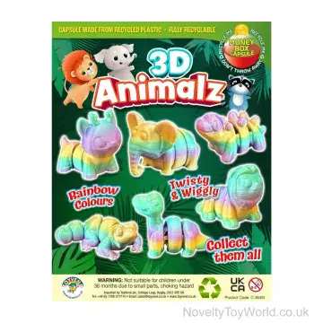 3D Printed Animal - 55mm Vending Capsule