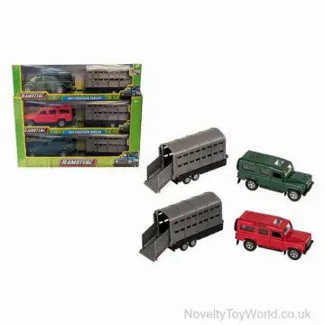 4 x 4 Livestock Trailer - Teamsterz Farmyard Vehicles