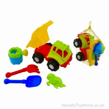 5 Piece Beach Play Set With Toy Truck