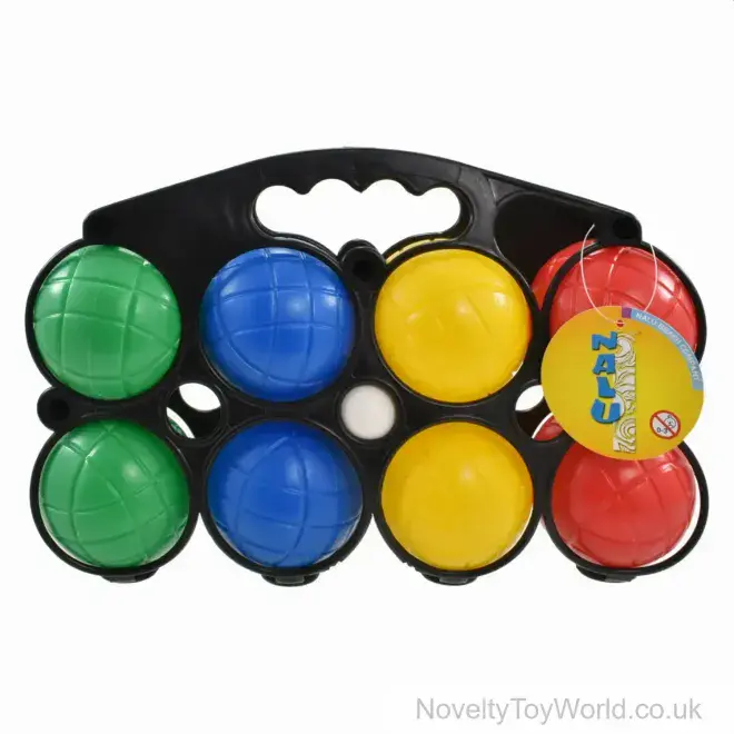 Wholesale | 8 Pack Boules & Jack with Case - Family Garden Games