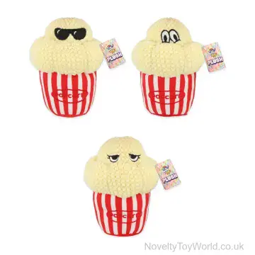 Adorable Popcorn Soft Toy (15cm) - 3 Assorted