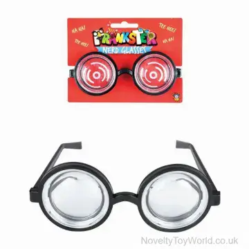 Adult Nerd Clear Lens Glasses