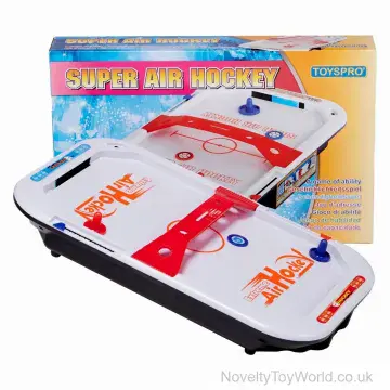 Air Hockey Table Top Game Set - Battery Operated