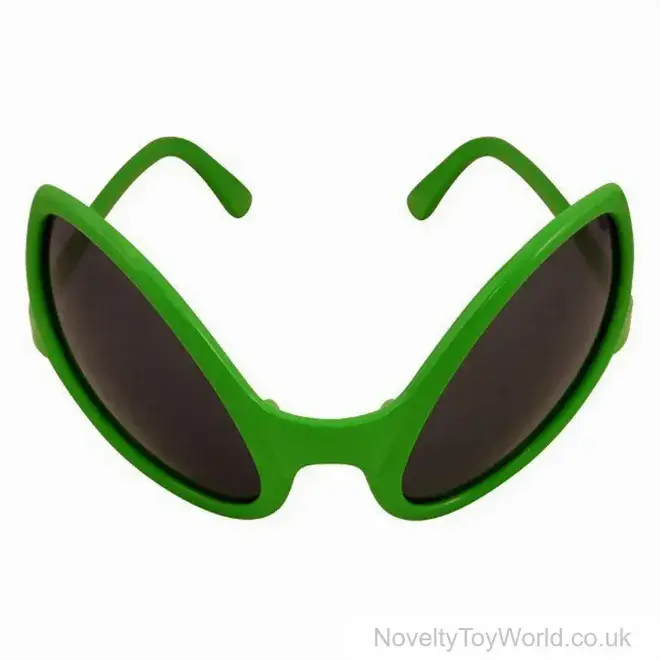 Wholesale | Alien Green Eye Novelty Sunglasses