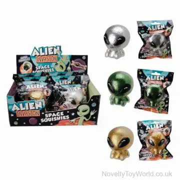 Alien Invasion Space Squishies Sensory Toy (6cm)
