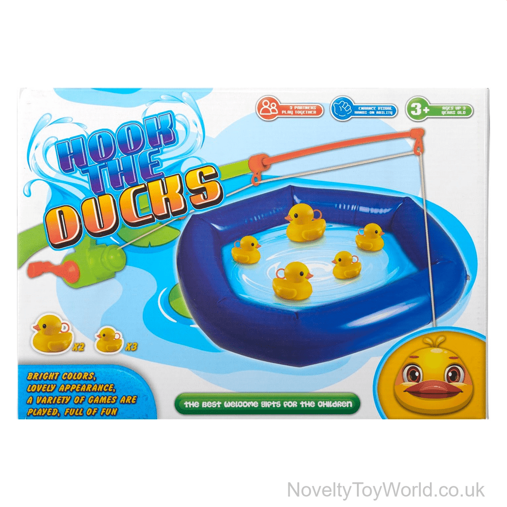 All in One Hook A Duck Fishing Game with Rod With Pool